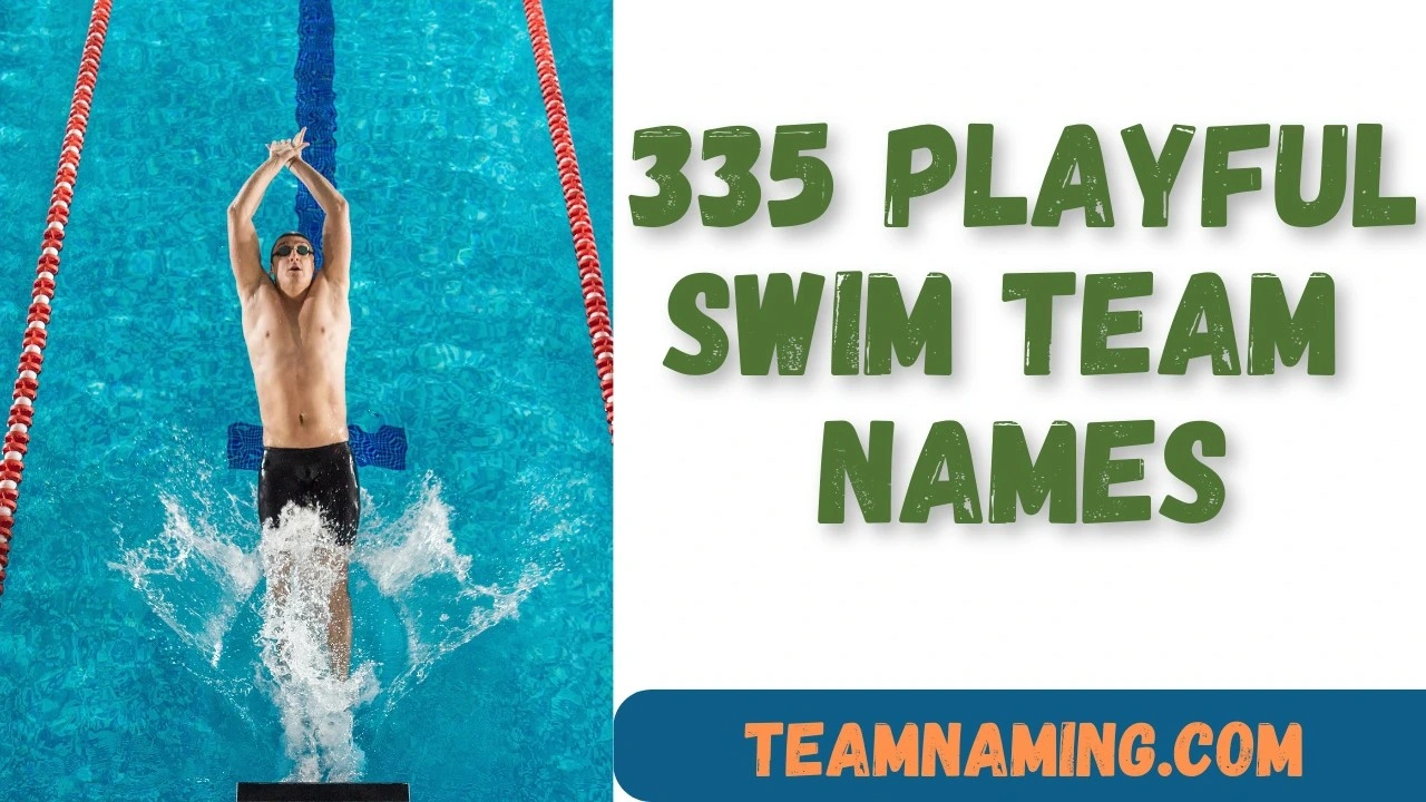 Swim Team Names